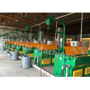 Buy cheap 25m/S Two Heads Water Tank Plc Stainless Steel Wire Drawing Machine For Scourer Mesh from wholesalers