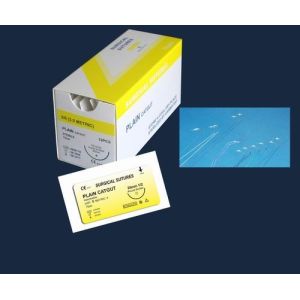 Buy cheap Disposable PLAIN Absorbable And Non-absorbable Surgical Suture(PGA/ PDO/ VICRYL /CATGUT) from wholesalers