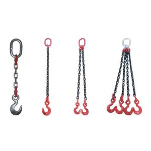 Buy cheap crane chain slings with hook from wholesalers