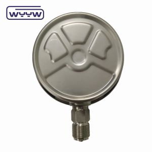 All Stainless Steel Pressure Gauge Liquid Filled Manometer