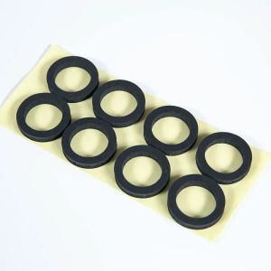 Buy cheap Black Waterproof Foam Cotton Pad Single Side Silicone Rubber Ring from wholesalers