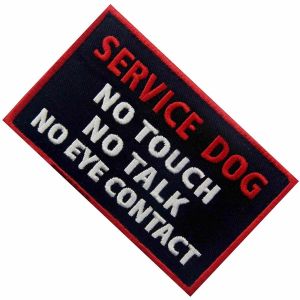 Buy cheap Sewing Warning Embroidered Applique Patches Polyester Material Heat-Cut from wholesalers