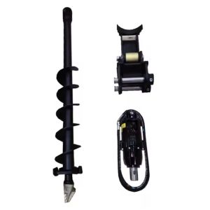 Buy cheap CE / ISO Backhoe Excavator Attachment Hydraulic Earth Auger Drill from wholesalers