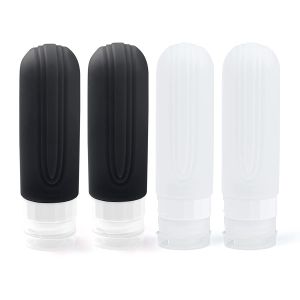 Compact Lightweight Silicone Travel Bottle with Multiple Colors and 90ml