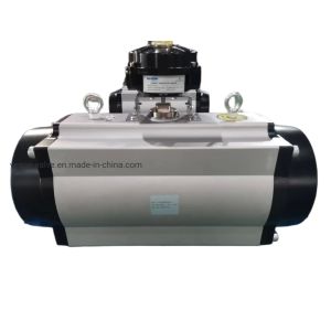 Buy cheap ISO5211/DIN3337 Compliant VDI/VDE3845 Compliant Hard Anodized Rack Pinion Pneumatic Actuator with Double Acting Spring Return from wholesalers