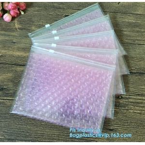 Reclosable Reusable Packing Bubble Zipper bag, High Quality Reusable Packing