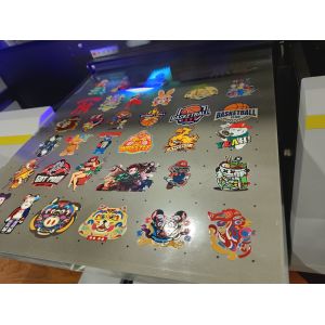 Buy cheap K/C/M/Y W V Ink Color A3 UV Printer with S1-HD Print Head and 300x475mm Platform Size from wholesalers