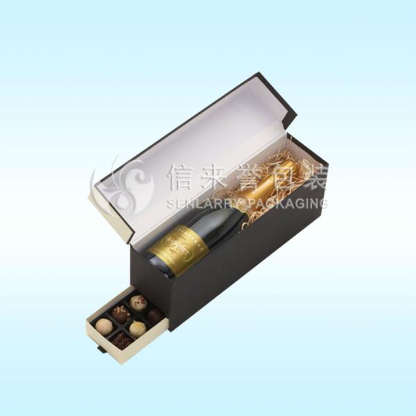 Buy cheap Come here wine glass display boxes with 2 layers from wholesalers