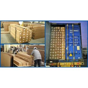 Buy cheap Indoor Decoration Fence WPC Panels with Eco-Friendly Lamination and Damask Pattern from wholesalers