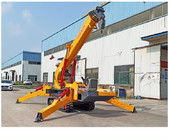 XDEM 10T 12T Mini Spider Crane Crawler Crane Hydraulic Crane