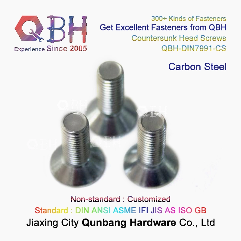 Qbh DIN7991 Ss SUS 304/316 Stainless Steel Cks Countersunk Hex Socket Sink Head Screw