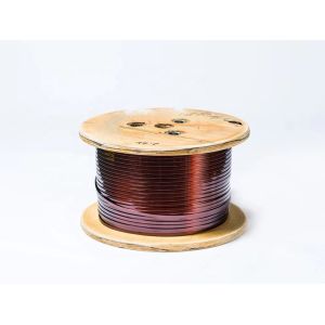 Buy cheap Rectangular Enameled Copper Wire Flat Winding Wire for Transformer and Generator from wholesalers