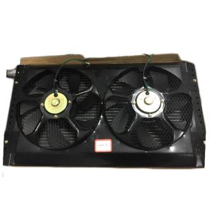 Buy cheap Microchannel Air Cooled Condenser Fan Corach Aircon AC radiator Transport from wholesalers