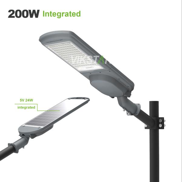 Buy cheap High Power All In One 200W 300W 400W 500W Split Solar Street Lights With Additional Solar Panel from wholesalers