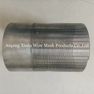 Buy cheap FOTI Flow type Wedge / V Wire wrapped johsnon screen pipe with 6" 8" 10" Diameter from wholesalers