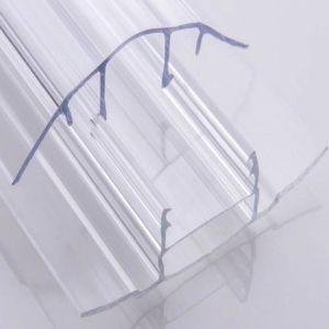 Buy cheap Fire Retardant Waterproof Polycarbonate F Profile from wholesalers