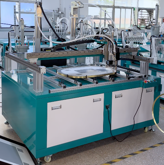 Buy cheap Smart Mirror Base Gluing with Glue Dispensing Robot 3-Axis Accuracy from wholesalers