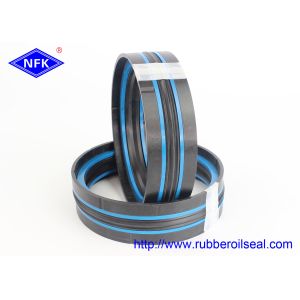 Buy cheap Anti-wear DAS Hydraulic Piston Seals Combined , Busak+Shamban seal Double Acting NBR POM TPE Material from wholesalers