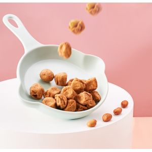 Buy cheap BBQ Powder Plum Shaped Salted Fried Peanuts Rarioli Coated Peanuts from wholesalers