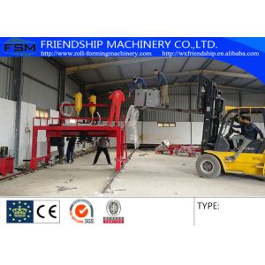 Buy cheap Semi Trailer Chassis Beam Welding Line Trailer Beam Hydraulic Assembly With Lincoln Electric from wholesalers