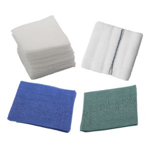 Quality 100% Cotton 10cmx10cm 8ply Medical Gauze Swabs for sale Buy cheap 100% Cotton 10cmx10cm 8ply Medical Gauze Swabs product