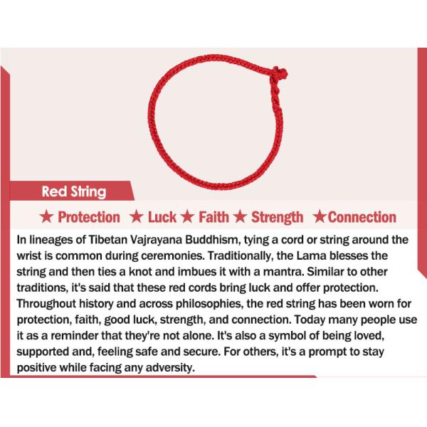 Tibetan Red String Bracelet
