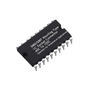Buy cheap SMD/SMT Mounting Type IC Socket Connector -40C To 105C Operation for Temperature Applications from wholesalers