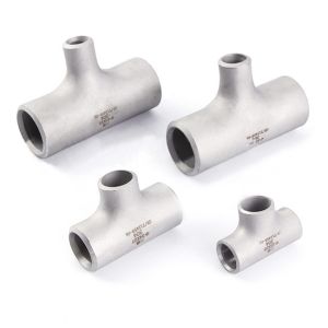 Buy cheap factory welding titanium pipe BW Titanium Reducing Tee Fitting from wholesalers