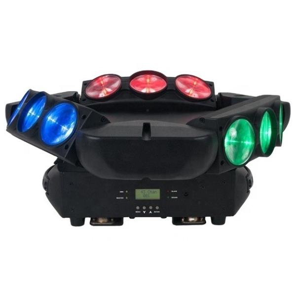 Buy cheap RGBW 4in1 9 Eyes Spider LED Moving Head Wash IP20 For Disco Club from wholesalers
