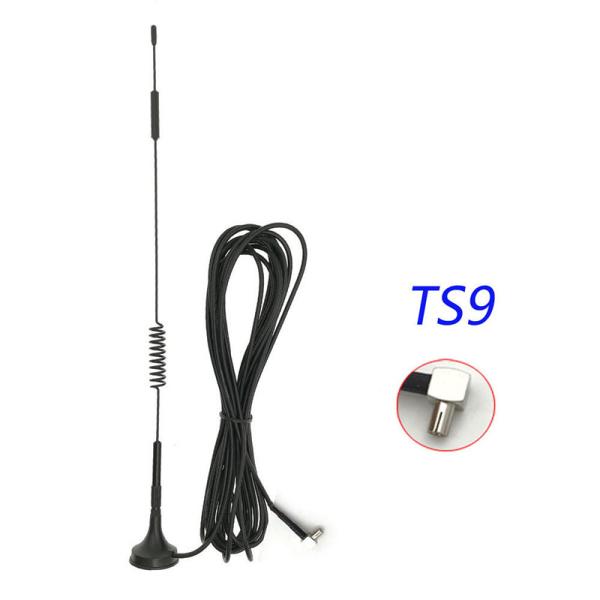 Quality 2.4G 5G / 5.8G Dual Band Magnetic Antenna 12 DB Omni Directional Whip With 10ft Cable for sale