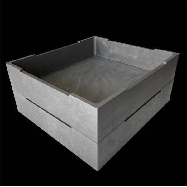 Quality customized Kiln Furniture Special Graphite Sagger And Crucible For Lithium Iron Phosphate And Graphite Anode Electrode for sale