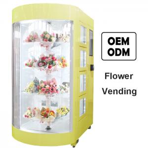 Buy cheap 24 Hours Convenience Floral Vending Machine Floral Store Shop Equipment OEM ODM With Humidifier product