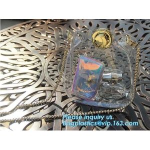 Buy cheap Soft PVC Cheap Shoulder Bag With Pockets, Vanity Bag PVC Crossbody Bag Fashion Woman Messenger Shoulder Bag, pac, pack from wholesalers