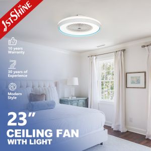China 110-240V/50Hz-60Hz 23 inch 360 degrees APP Control Ceiling Fan with Light and 5200lm on sale