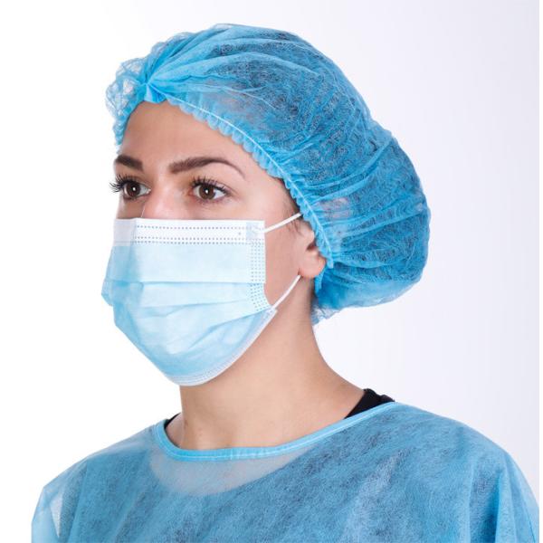 Buy cheap Non - Allergic Protective Disposable Face Mask / Surgical Mask 3 Ply from wholesalers