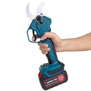 Garden Wireless Electric Pruning Shears 40MM Battery Powered Telescopic Pruner