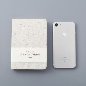 Exquisite Linen Cover Journal , Hard Cover Notebook With Blank / Lined Paper 128