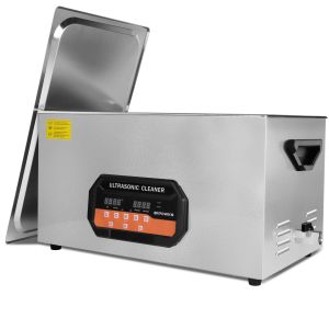 Buy cheap 22L Ultrasonic Cleaner for Auto Parts Machinery Tools and Precision Components with 600W Heater Degas/Semi Modes 30-Min Timer from wholesalers