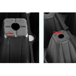 Buy cheap Customized 15 Cell Plant Black PS Plastic Flower Tomato Vegetable Seed Tray from wholesalers