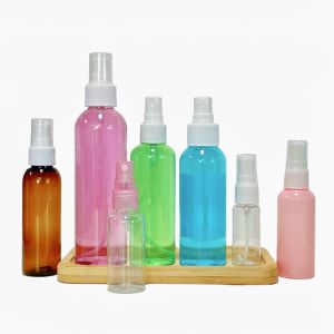 Cosmetic Skincare 100ml Empty Plastic Bottle Simple Customized