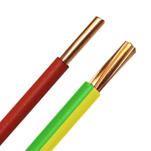 Buy cheap 1.5mm2 2.5mm2 4mm2 Copper Conductor PVC Insulated Cable , H07V-U H07v R Cable 450/750V from wholesalers