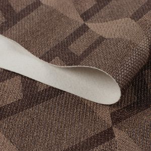 PVC Artificial Leather Fabric Retro Printed Handbag Genuine Imitation Leather