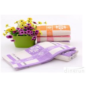 Buy cheap Fashionable Home Spa Towel Dye Yarn , Face Wash Cloths Durable from wholesalers