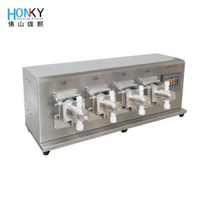Buy cheap 4 Heads Ceramic Pump Filling System with 0.5% Accuracy for Pharma from wholesalers