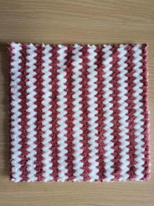 Buy cheap 320gsm Microfiber Coral Fleece Kitchen Towels Dishcloth With Zigzag Ultrasonic Cutting product