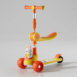Buy cheap Durable 6km/H Kids 3 Wheel Scooter Toys Folding Scooter Customizable from wholesalers