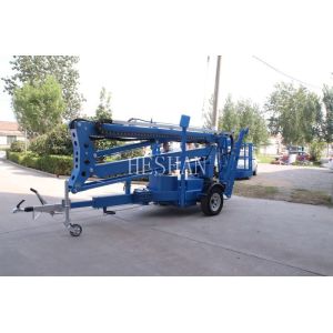 Buy cheap 16M 18MElectric And Battery Hybrid Power Articulating Towable Boom Lift from wholesalers