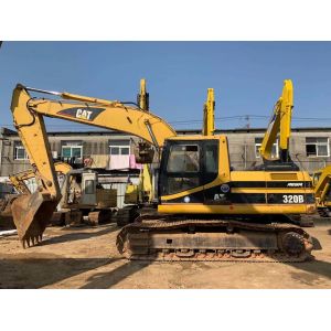 Buy cheap Caterpillar 320B Used CAT Excavators 6660mm Digging Depth from wholesalers