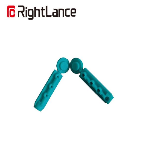 Buy cheap Disposable 1.8mm Sterile Twist Off Pricking Device Green Blood Lancet from wholesalers