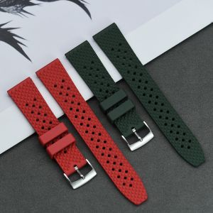 Buy cheap JUELONG Honeycomb FKM Watch Strap 18/20/22/24mm with Quick Release from wholesalers